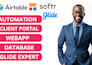 setup airtable airtable database airtable automation softr portal webapp expert